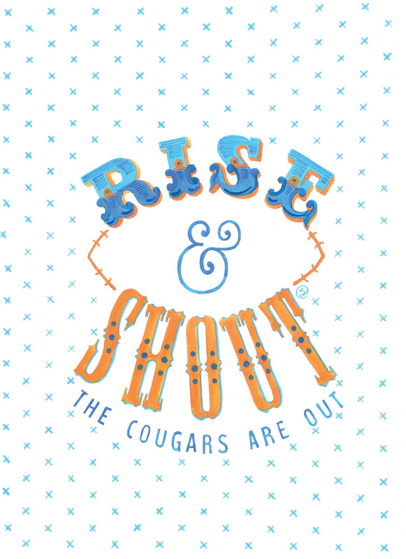Rise & Shout the Cougars are Out Printable Free Gift Download