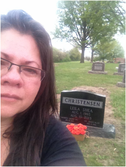A selfie. Shannon Christensen w/Leila Christensen LDSNEST.com