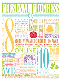 YW Infographic Personal Progress