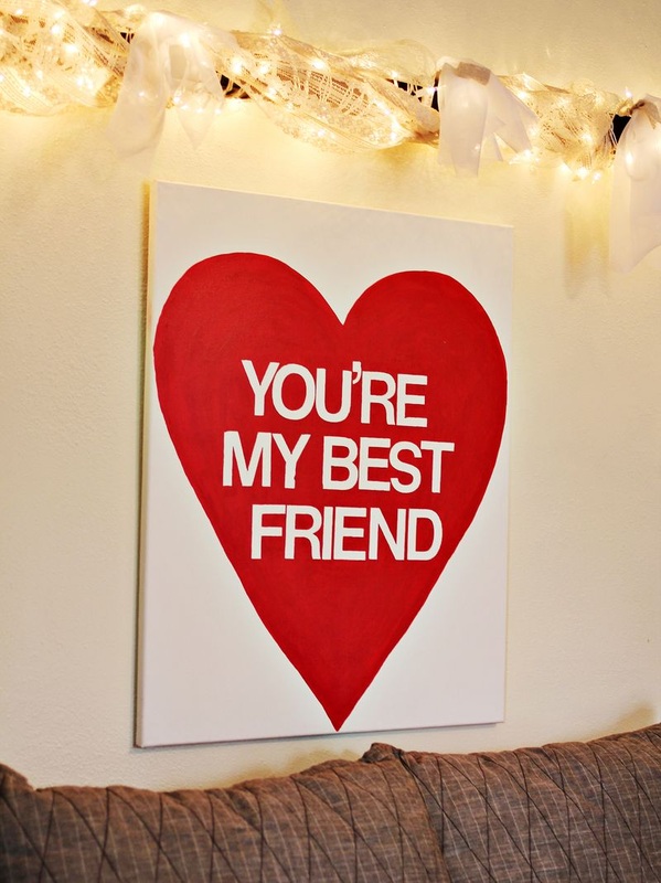 You're My Best Friend wall art from A Beautiful Mess
