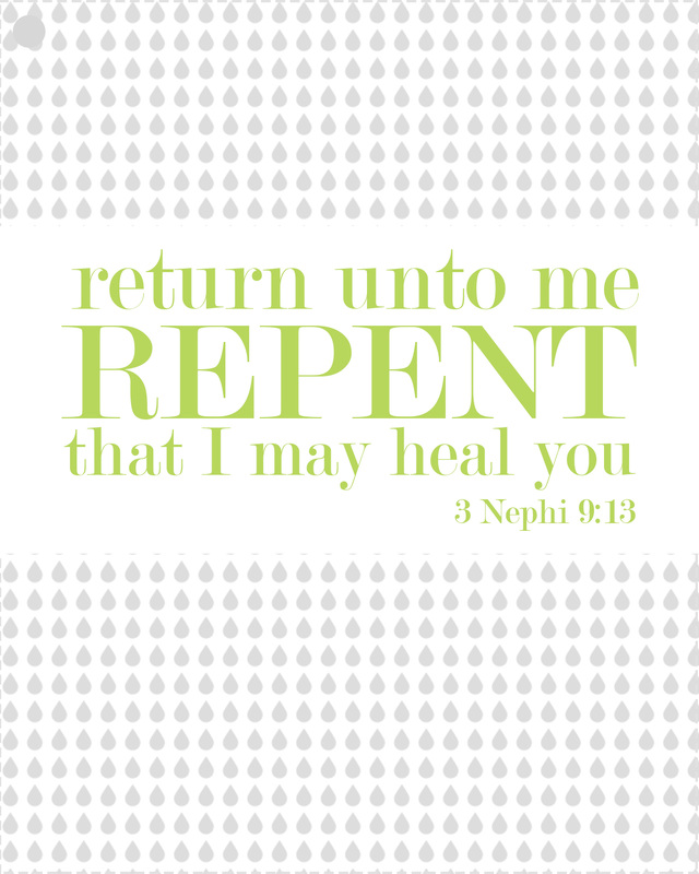 From LDS NEST: Handouts for Come, Follow Me-Repentance @LDSNEST #lds #ldsyw #ldsyouth #ldsnest Download here: http://bit.ly/OrXYqz