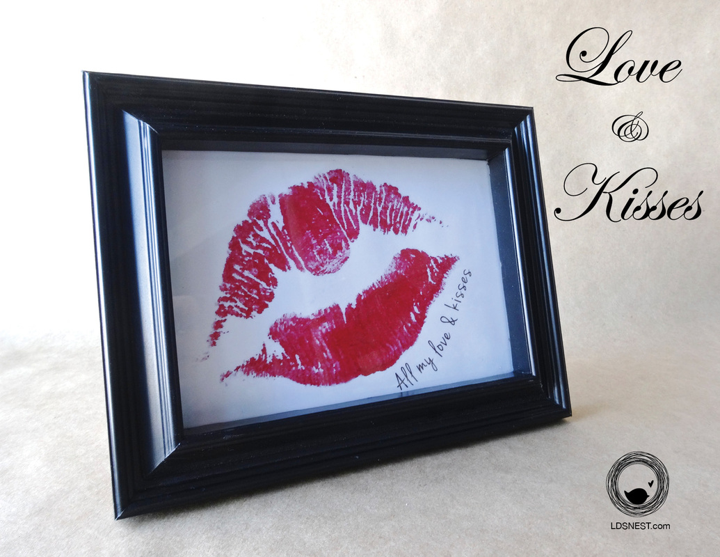 Valentine's day Love & Kisses Download • Shannon Christensen for LDSNEST.com