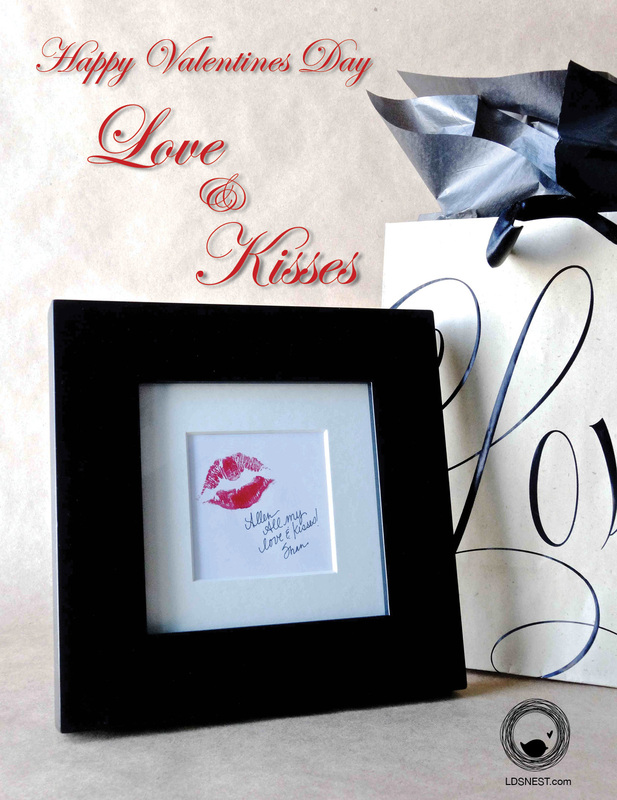 Valentine's Day Download - Love & Kisses • Shannon Christensen for LDSNEST.com