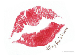 Valentine's day Love & Kisses Download • Shannon Christensen for LDSNEST.com